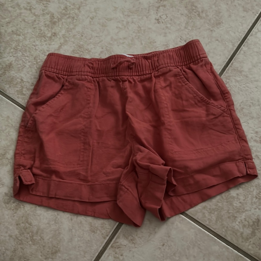 Girls Red/Orange shorts